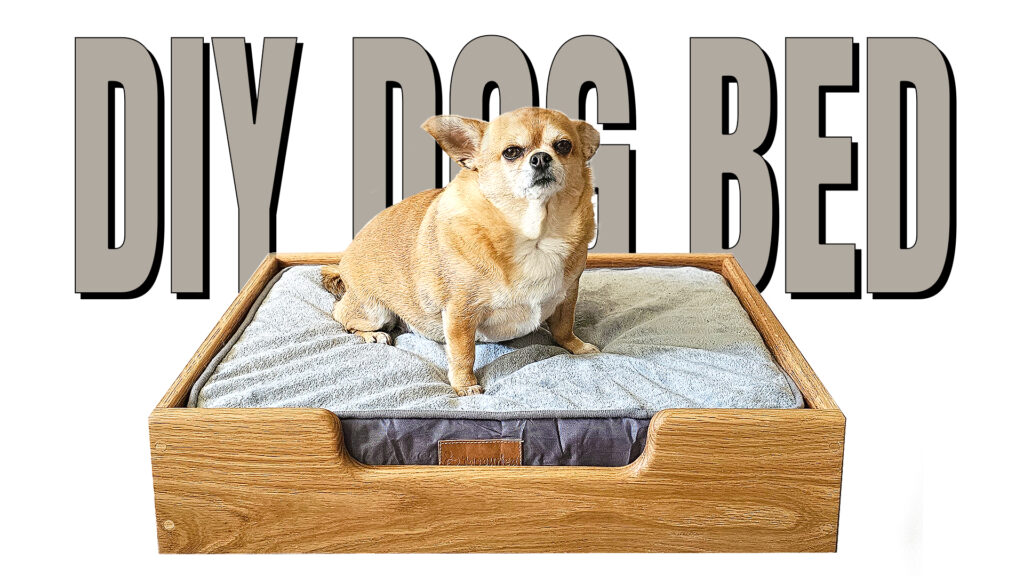 Small Oak Dog Bed Build - FREE Cut List