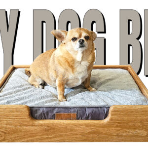 Small Oak Dog Bed Build - FREE Cut List