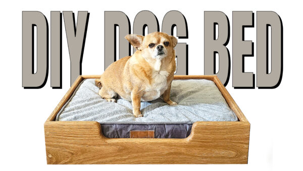 Small Oak Dog Bed Build - FREE Cut List