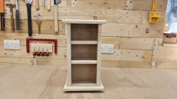 Rotating Display Unit With Shelves - FREE Plans - Image 2
