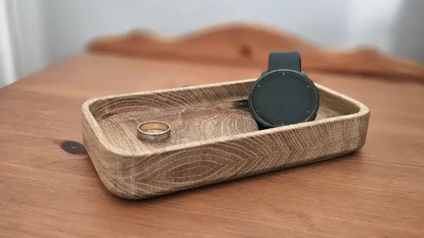Oak Vanity Tray - Valet or Catch All