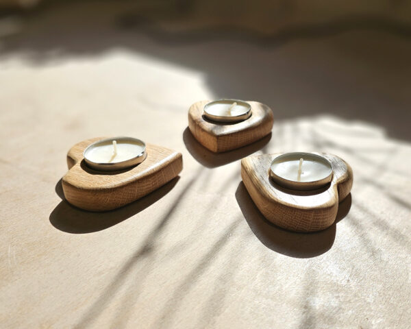 Heart Shaped Tealight Candle Holder - FREE Plans - Image 4