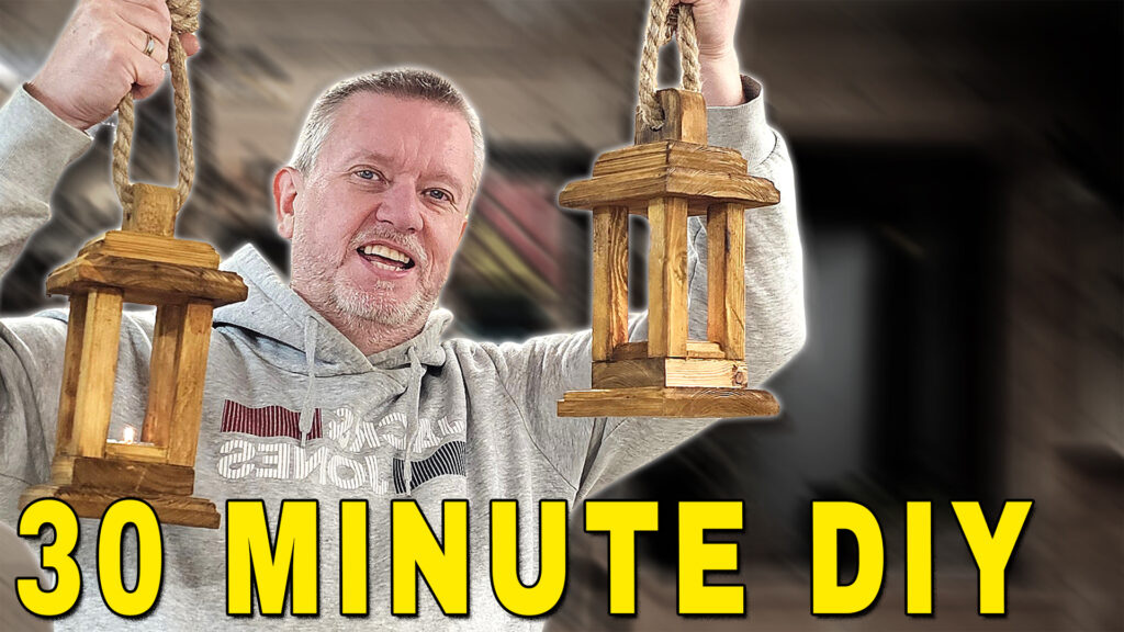 Rustic Farmhouse Lantern Woodworking project