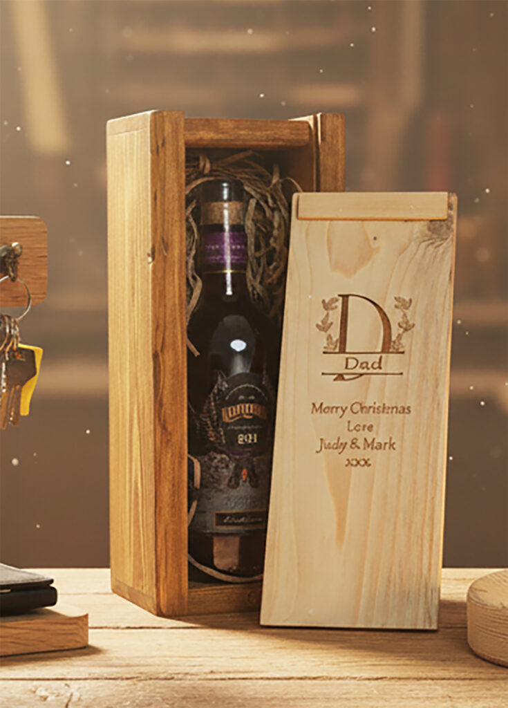 Rustic Wine Presentation Box Build - FREE Plans
